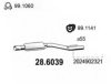 MERCE 2024902421 Middle Silencer